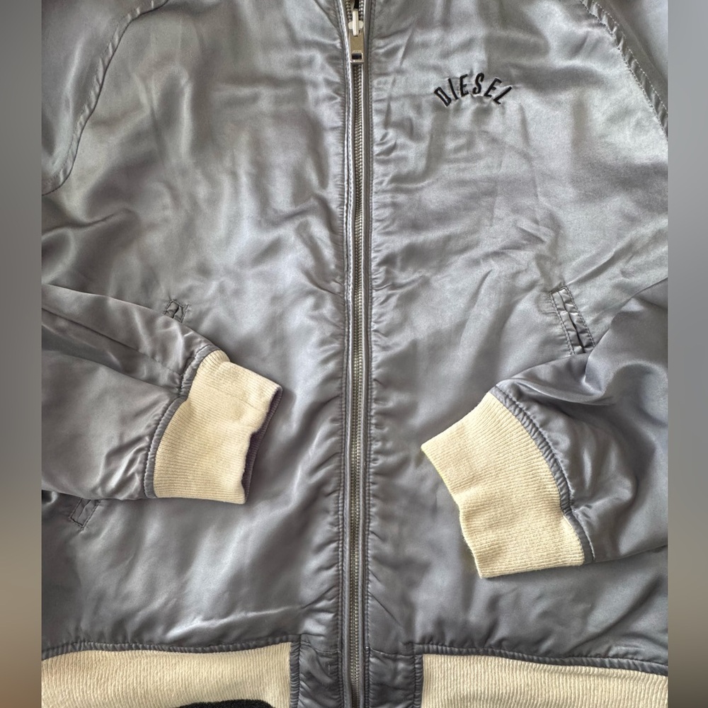 Diesel Men’s Jacket reversible size Large - Picture 13 of 14